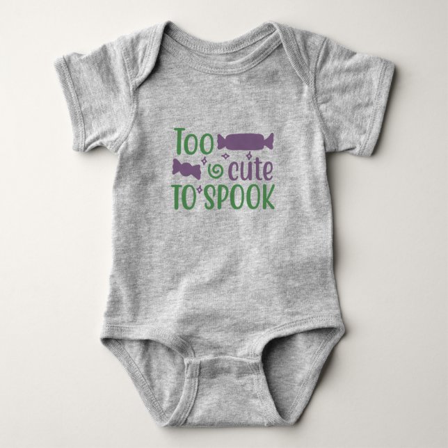 Till Cute to Spook T Shirt (Framsida)
