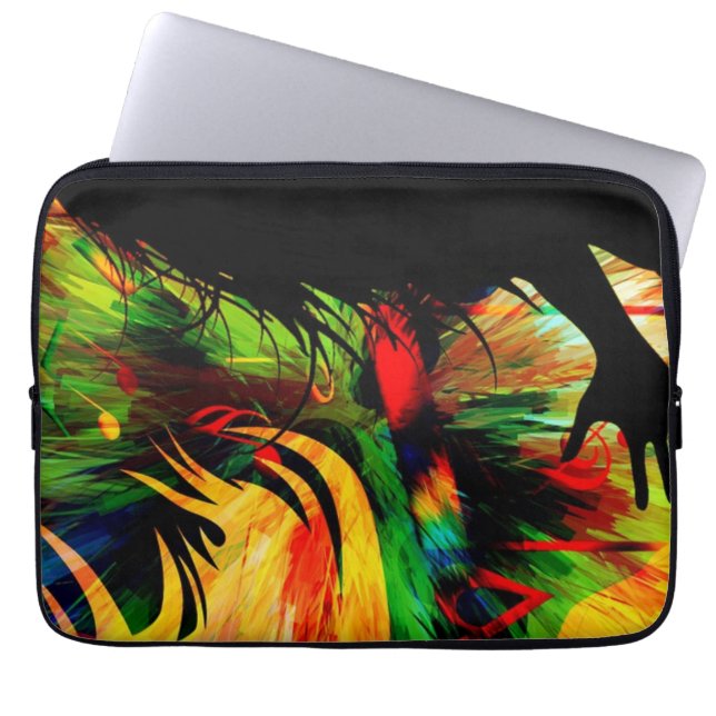 Till-Dance | Zazzle_Growshop Laptop Fodral (Framsidan)