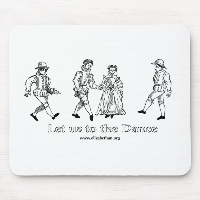 Till dansen Mousepad Musmatta (Framsidan)
