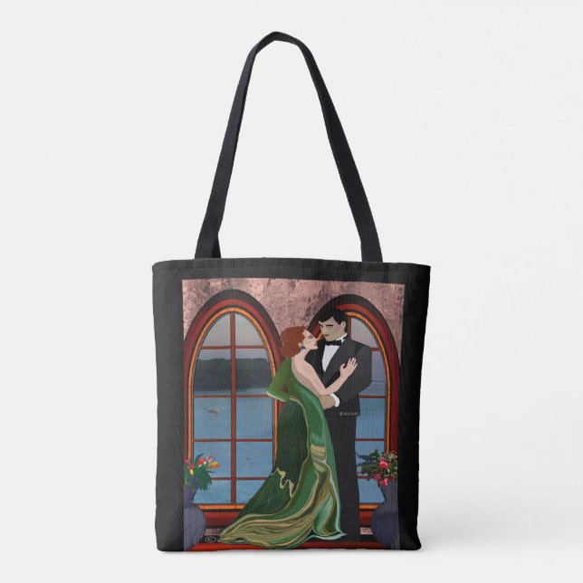 Till Dawn LeeMariie's kreativa design Tygkasse (Baksida)