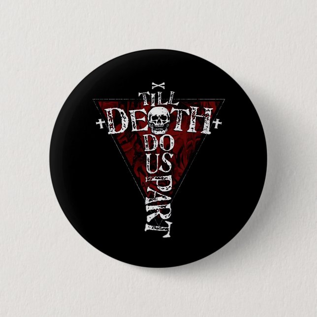 Till Death do us part - Autumn Goth Aesthetic Knapp (Framsida)