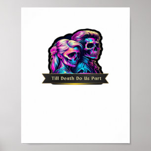 Till Death do us Part Classic - Autumn Gothic Vows Poster