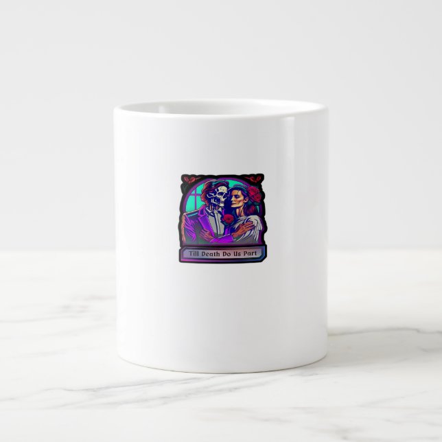 Till Death do us Part Classic - Basic Aesthetic Jumbo Mugg (Framsidan)