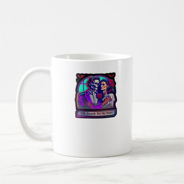 Till Death do us Part Classic - Basic Aesthetic Kaffemugg (Vänster)