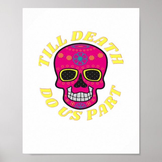 Till Death do us Part Classic - Gothic Bröllop Poster (Framsidan)