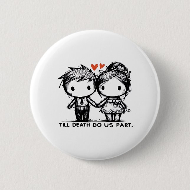 Till Death do us Part Classic - Gothic Romantik De Knapp (Framsida)