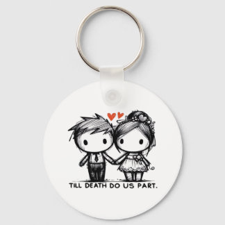 Till Death do us Part Classic - Gothic Romantik De Nyckelring