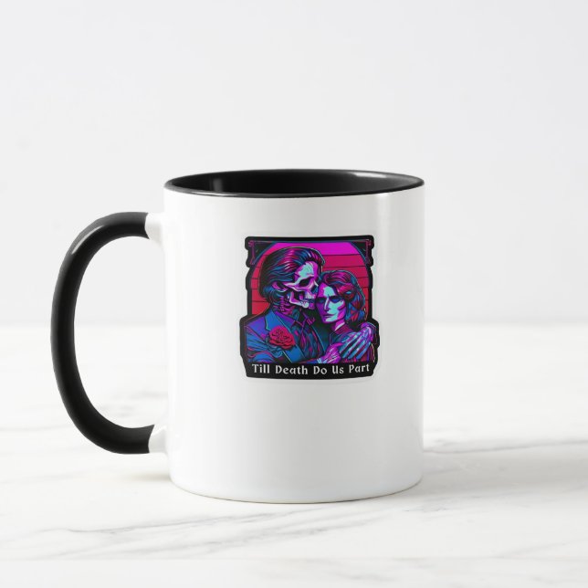 Till Death do us Part Classic - Grim Reaper Romanc Mugg (Vänster)