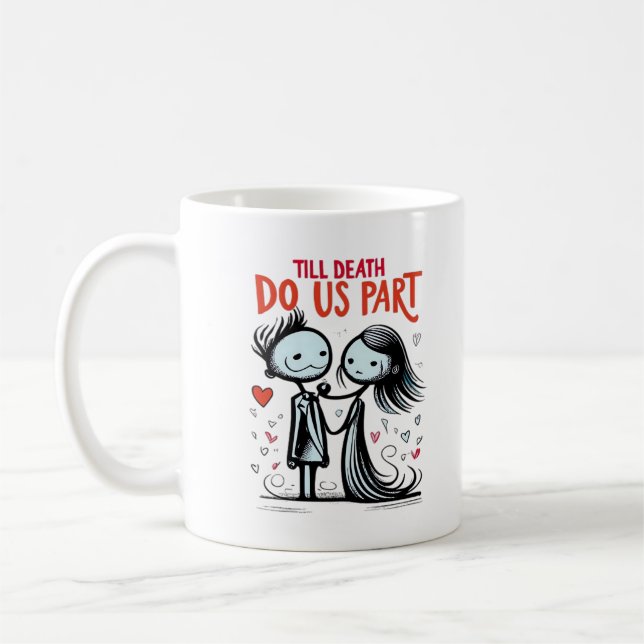 Till Death do US Part - Classic Kaffemugg (Vänster)