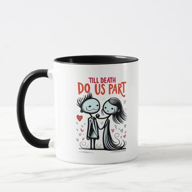 Till Death do US Part - Classic Mugg (Vänster)