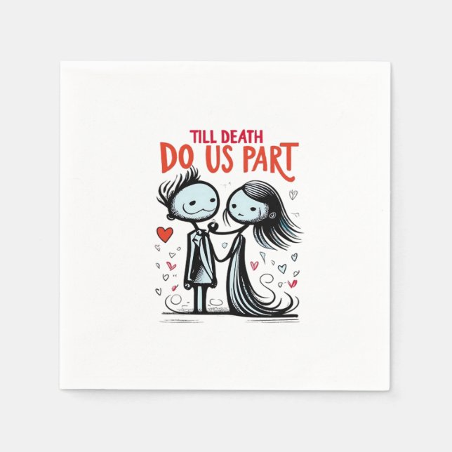 Till Death do US Part - Classic Pappersservett (Framsidan)