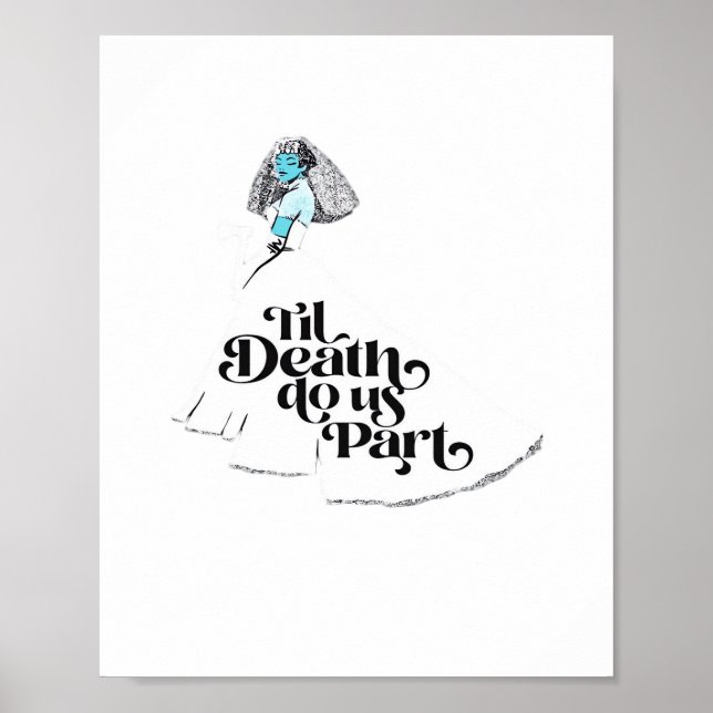 Till Death do us Part Classic - Spooky Kärlek Poster (Framsidan)