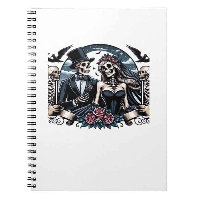Till Death do us part - Gothic Kärlek Anteckningsbok (Framsidan)