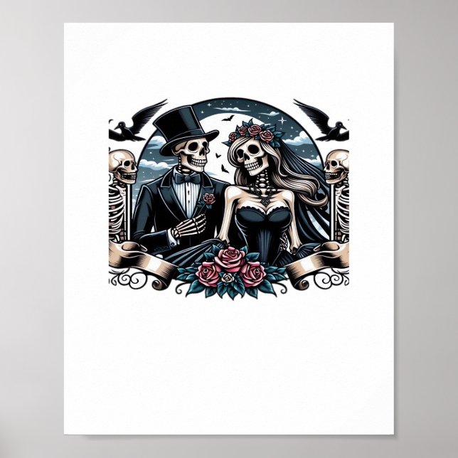 Till Death do us part - Gothic Kärlek Poster (Framsidan)