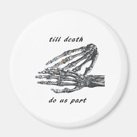 Till Death do us Part Skeleton Händer (Cream) clas