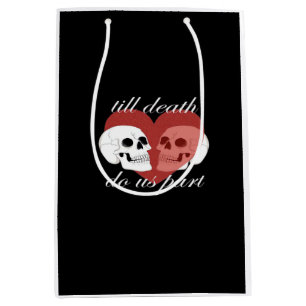 Till Death do us part Skull Quote Classic