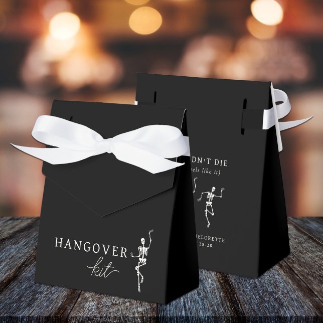 Till Death Do Us Party Hangover Kit Presentaskar (Skapare uppladdad)