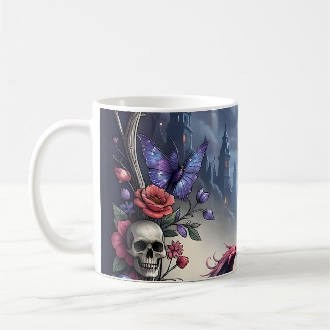 Till Death & Moonlight Bind Us.  Kaffemugg (Vänster)