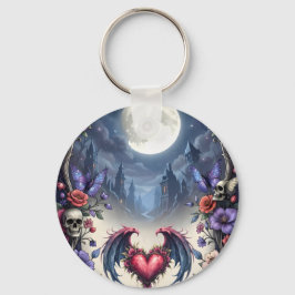 Till Death & Moonlight Bind Us.  Nyckelring