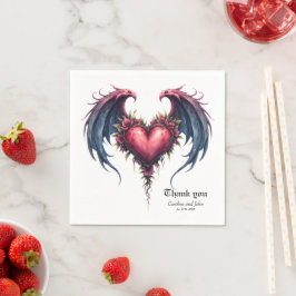 Till Death & Moonlight Bind Us.  Pappersservett