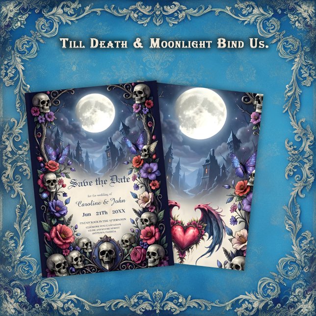 Till Death & Moonlight Bind Us.  Spara Datumet (Skapare uppladdad)