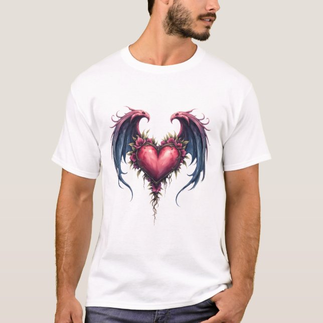 Till Death & Moonlight Bind Us.  T Shirt (Framsida)