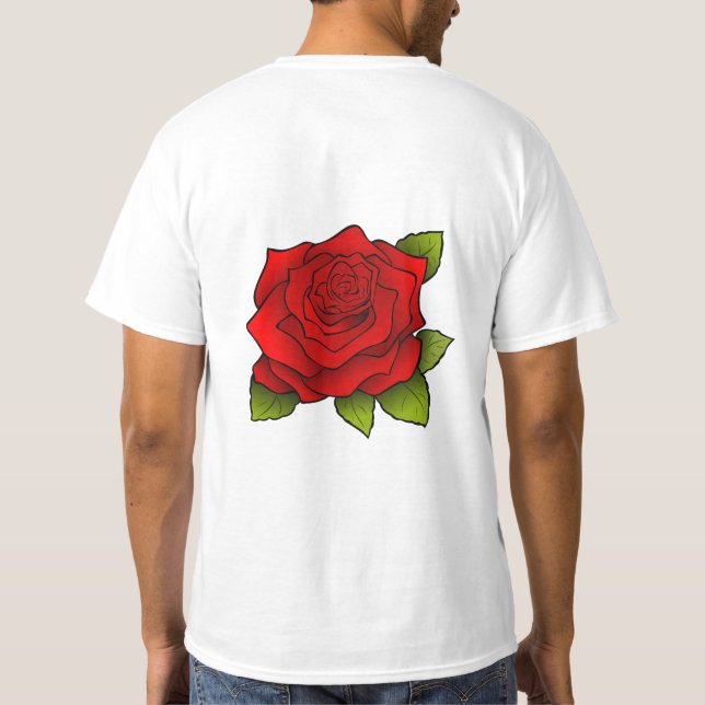 Till den bästa mamman – Glad mors dag T Shirt (Baksida)