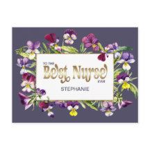 Till den bästa sjuksköterskan någonsin. Anpassat n