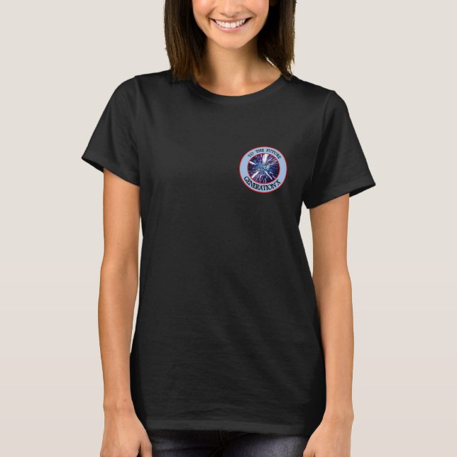 TILL DEN FRAMTIDA GENERATION X T-shirt (Framsida)