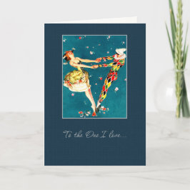 Till den i kärlek. Alla hjärtans dag Helgkort