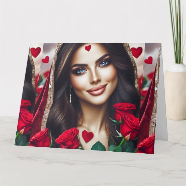 Till den jag älskar kort (Framsida)