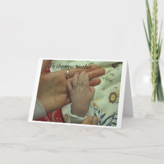 Till den nya modern kort