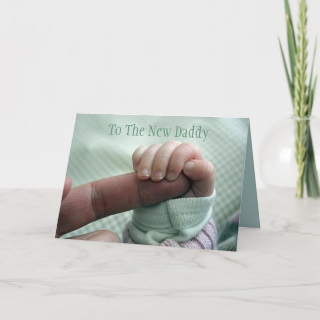 Till den nya pappan kort (Framsida)