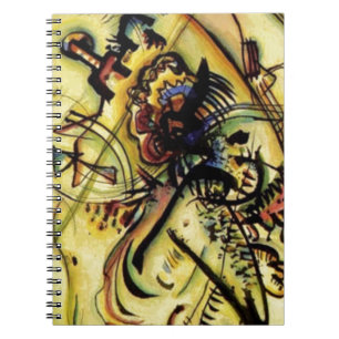 Till den okända rösten av Kandinsky Anteckningsbok Med Spiral