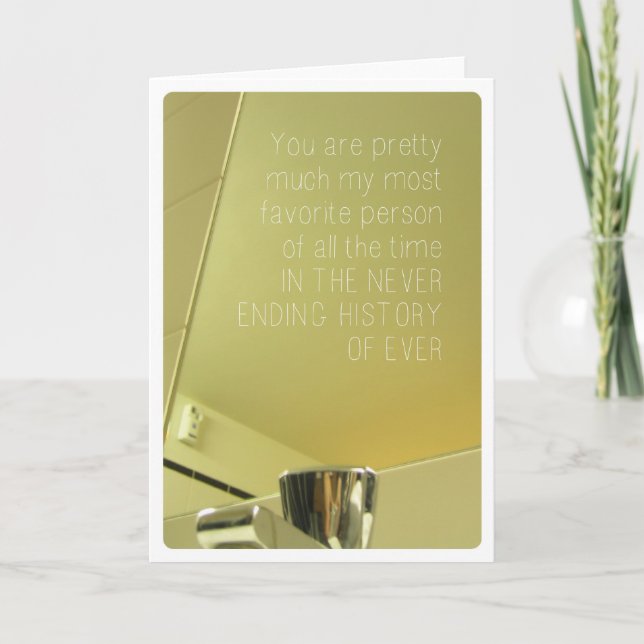 Till den sötaste kärlek av allt vänskap-kort kort (Framsida)