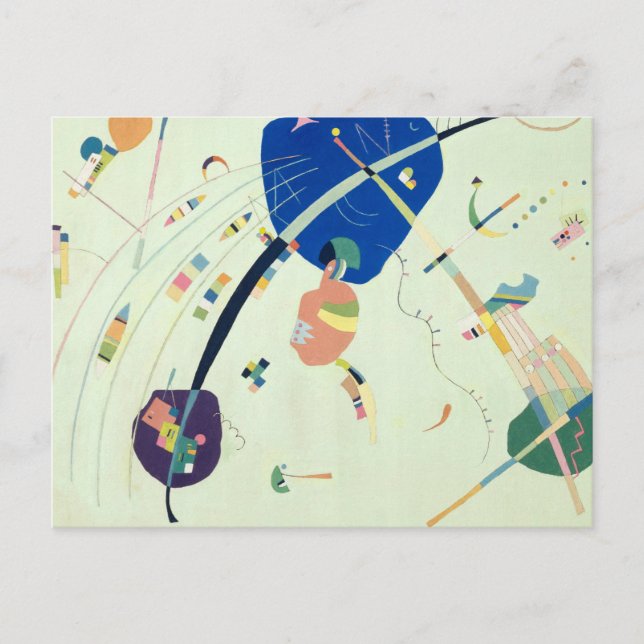 Till det blå, 1939 av Wassily Kandinsky Vykort (Framsida)