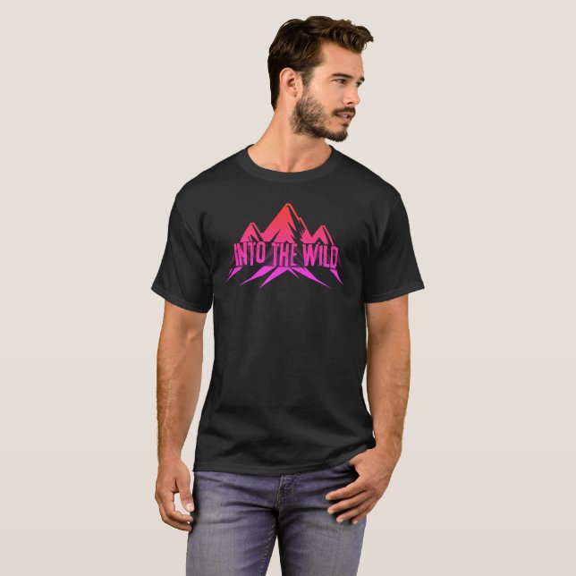 Till det vilda t shirt (Hel framsida)