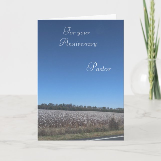 Till din jubileumspastor kort (Framsida)
