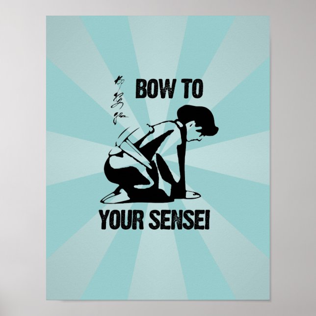 TILL DIN SENSEI POSTER (Framsidan)