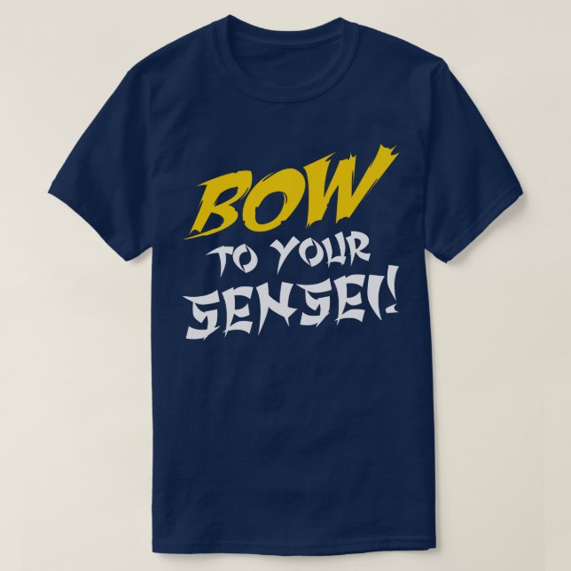 TILL DIN SENSEI T SHIRT (Design framsida)