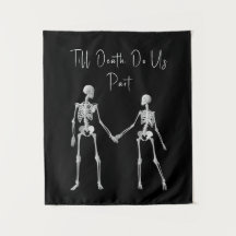 Till Död do oss del Skeleton Tapestry