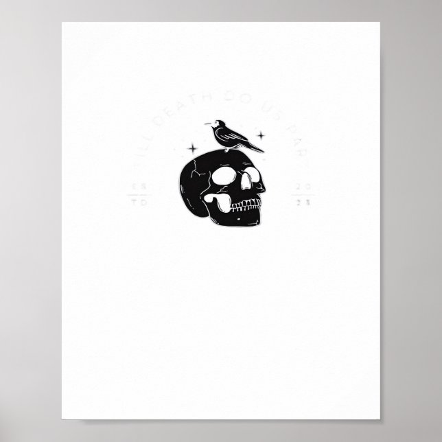 Till Död do oss Part Bröllop Classic Poster (Framsidan)