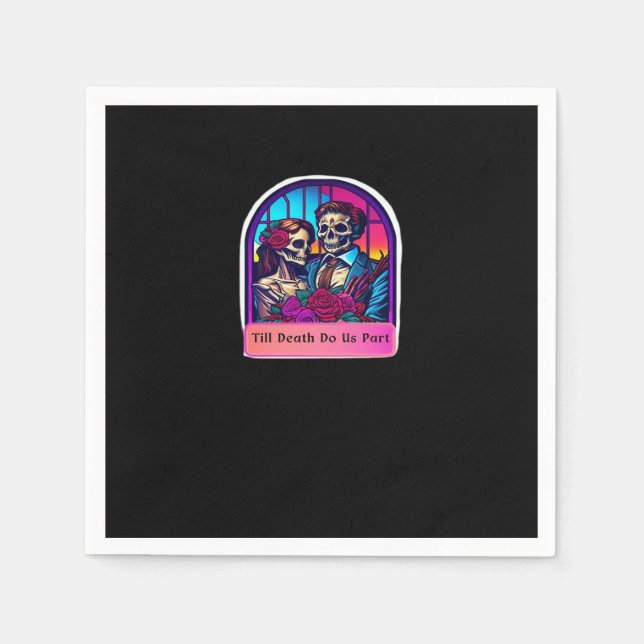 Till Död do oss Part Classic Pappersservett (Framsidan)