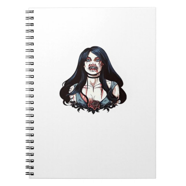 Till Död do oss Part Classic - Skeleton Couple Anteckningsbok (Framsidan)