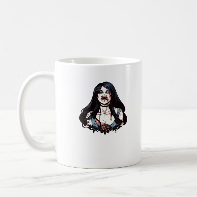 Till Död do oss Part Classic - Skeleton Couple Kaffemugg (Vänster)