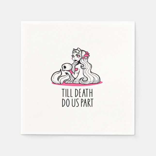 Till Död do oss Part Classic - Sloth and Soulmate Pappersservett (Framsidan)