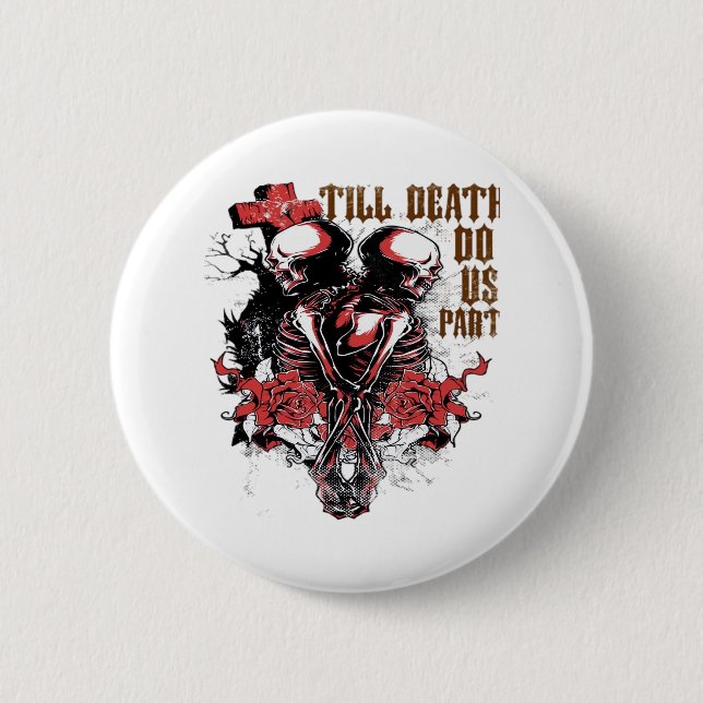 Till Död do oss Part Essential - Spooky Soulmate Knapp (Framsida)