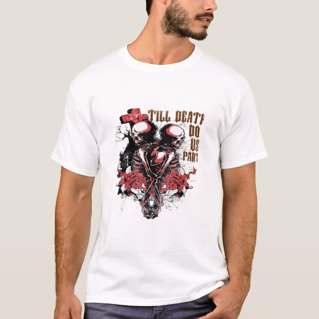 Till Död do oss Part Essential - Spooky Soulmate T Shirt (Framsida)