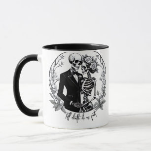 Till Död do oss Part Skeletons Classic - Lusny Bo Mugg