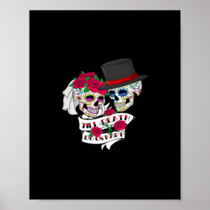 Till Död do oss Part Skull Poster